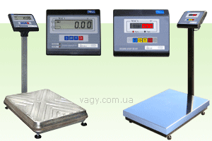 Товарные напольные весы с автономным питанием, серии ВН
